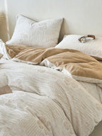 Sculpted Floral Plush Bedding Set original reference image 11
