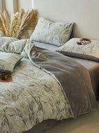 Sculpted Floral Plush Bedding Set original reference image 29