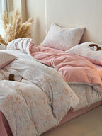 Sculpted Floral Plush Bedding Set original reference image 33