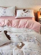 Sculpted Floral Plush Bedding Set original reference image 47