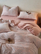 Sculpted Floral Plush Bedding Set original reference image 77