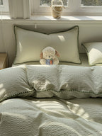 Shell Edge Seersucker Bedding Set original reference image 2