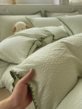 Shell Edge Seersucker Bedding Set original reference image 6