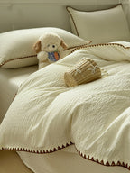 Shell Edge Seersucker Duvet Cover Set original reference image 10