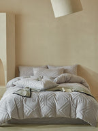Squareweave Clip-Jacquard Bedding Set original reference image 15