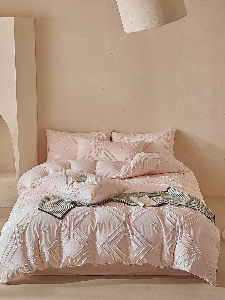 Squareweave Clip-Jacquard Bedding Set original reference image 26