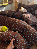 Tiny Dot Seersucker Bedding Set original reference image 6