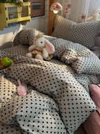 Tiny Dot Seersucker Bedding Set original reference image 7