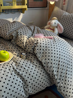 Tiny Dot Seersucker Bedding Set original reference image 12