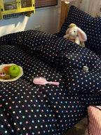 Tiny Dot Seersucker Bedding Set original reference image 21
