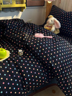 Tiny Dot Seersucker Bedding Set original reference image 23