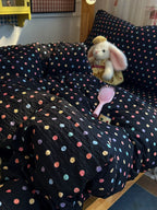 Tiny Dot Seersucker Bedding Set original reference image 24