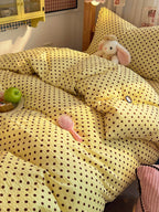 Tiny Dot Seersucker Bedding Set original reference image 28