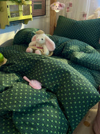 Tiny Dot Seersucker Bedding Set original reference image 35