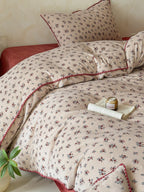 Whimsy Printed Plush Bedding Set original reference image 9