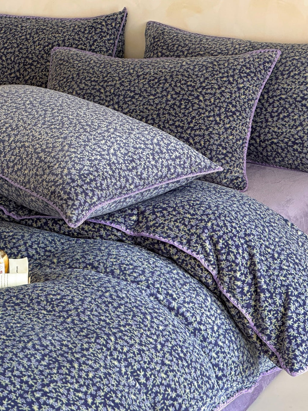 Whimsy Printed Plush Bedding Set original reference image 68