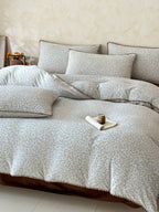 Whimsy Printed Plush Duvet Cover Set original reference image 19