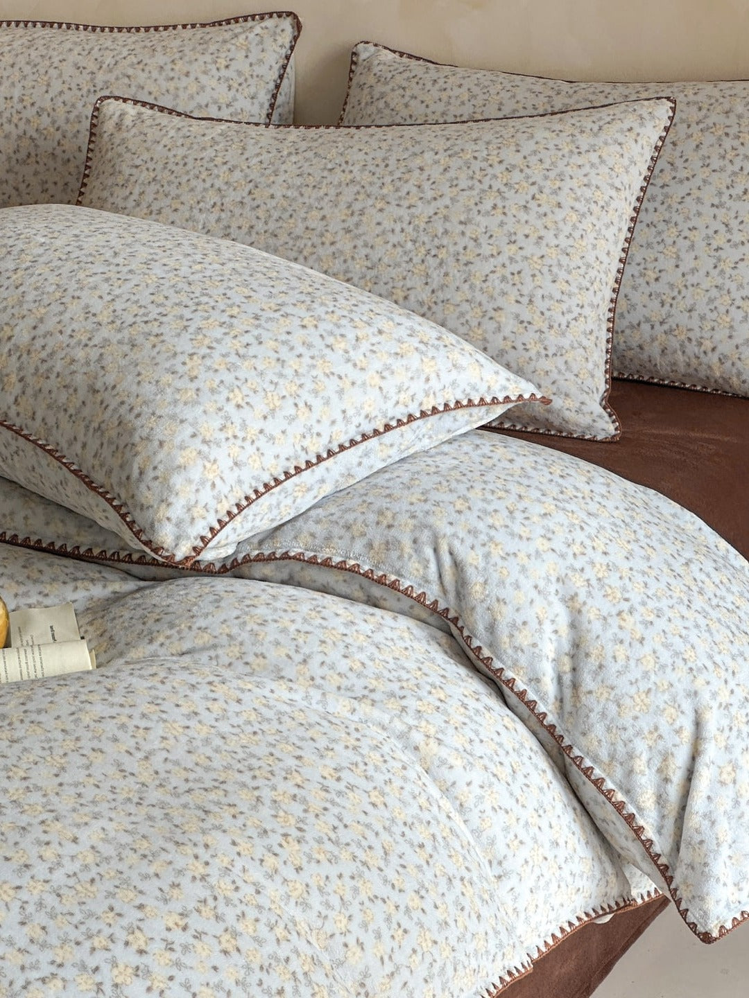 Whimsy Printed Plush Duvet Cover Set original reference image 20