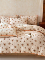 Whimsy Printed Plush Duvet Cover Set original reference image 25