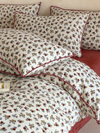 Whimsy Printed Plush Duvet Cover Set original reference image 32