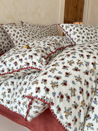 Whimsy Printed Plush Duvet Cover Set original reference image 36