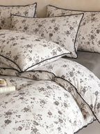 Whimsy Printed Plush Duvet Cover Set original reference image 38