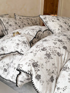 Whimsy Printed Plush Duvet Cover Set original reference image 42