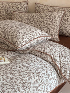 Whimsy Printed Plush Duvet Cover Set original reference image 62