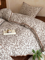 Whimsy Printed Plush Duvet Cover Set original reference image 63