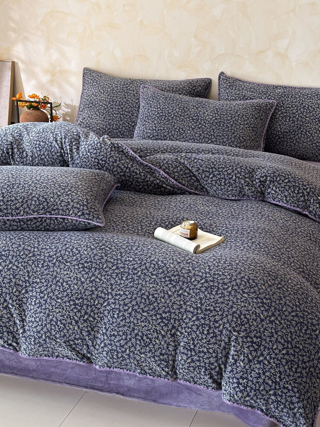 Whimsy Printed Plush Duvet Cover Set original reference image 67