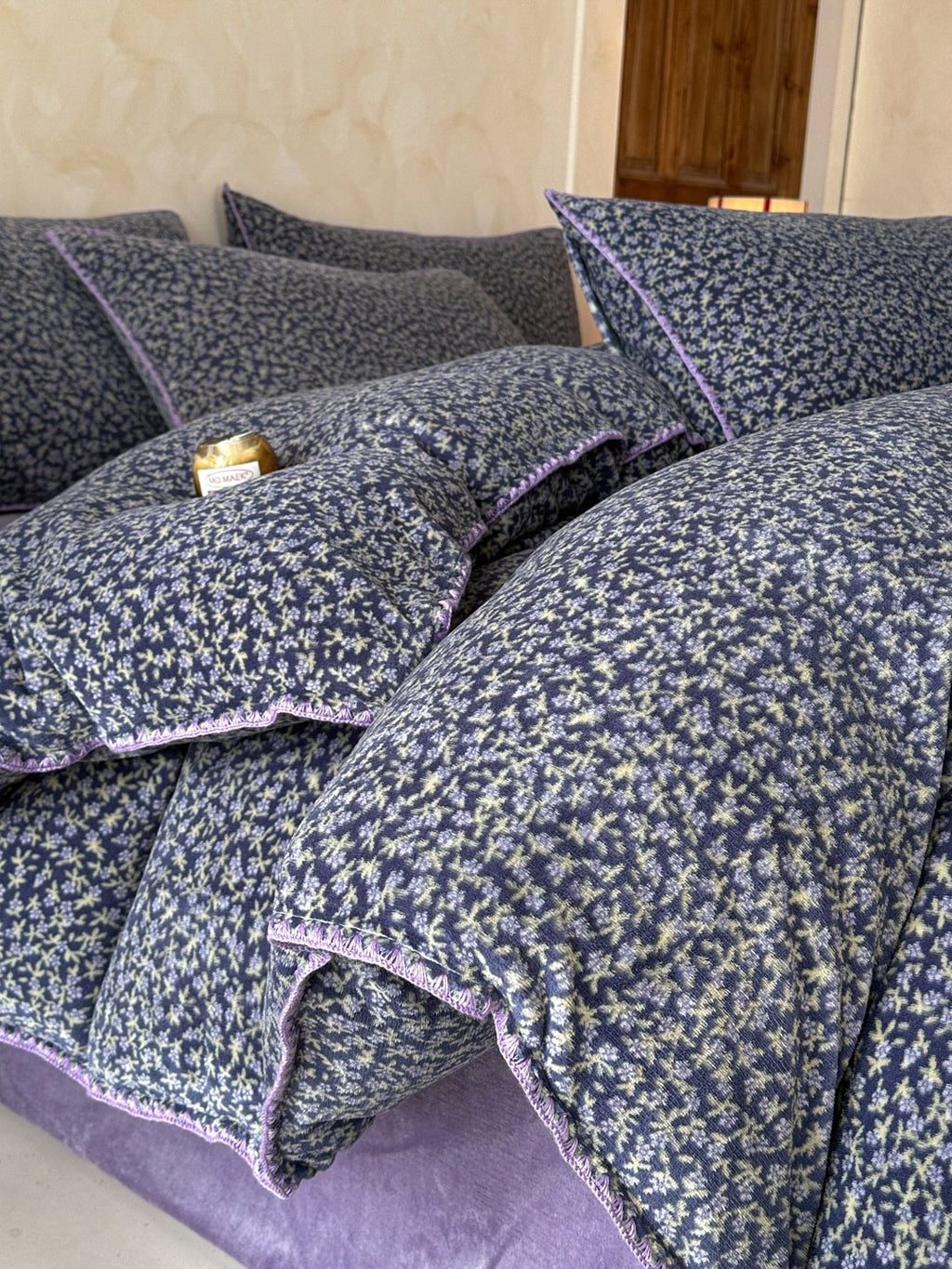 Whimsy Printed Plush Duvet Cover Set original reference image 72
